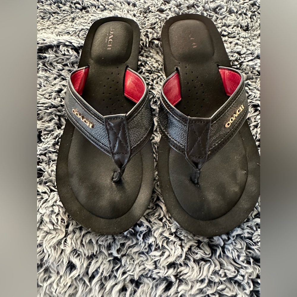 Coach Flip Flops